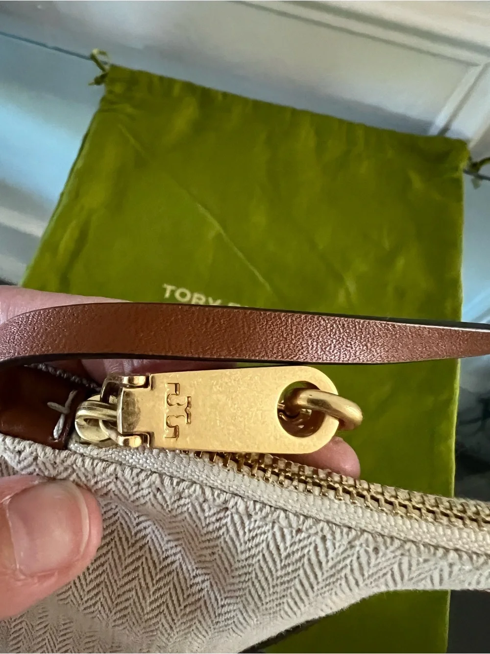 Tory Burch Blake Canvas Pouch